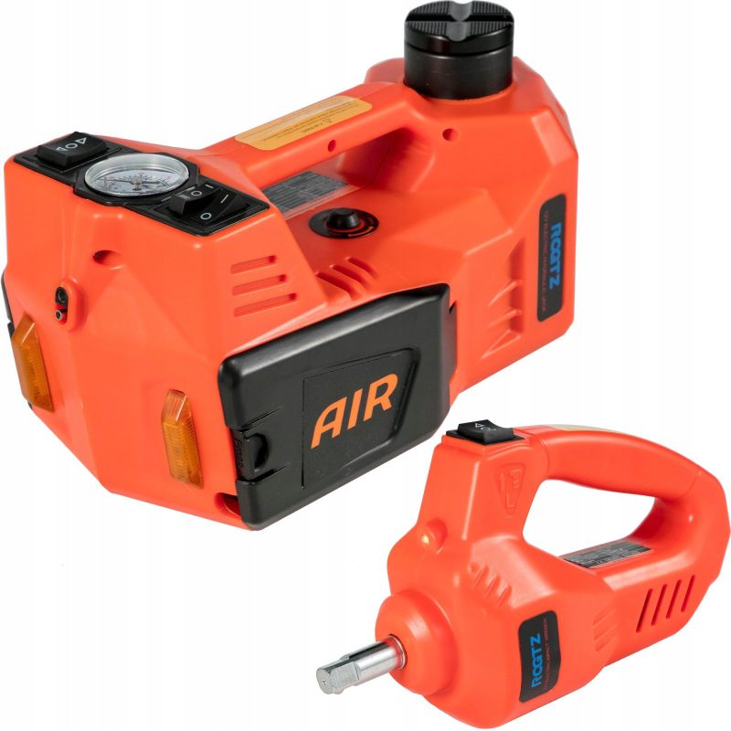 Σετ Ηλεκτρικός Υδραυλικός Γρύλος 3 σε 1 – Συμπιεστής, Ηλεκτρικό Κρουστικό Κλειδί, Γρύλος