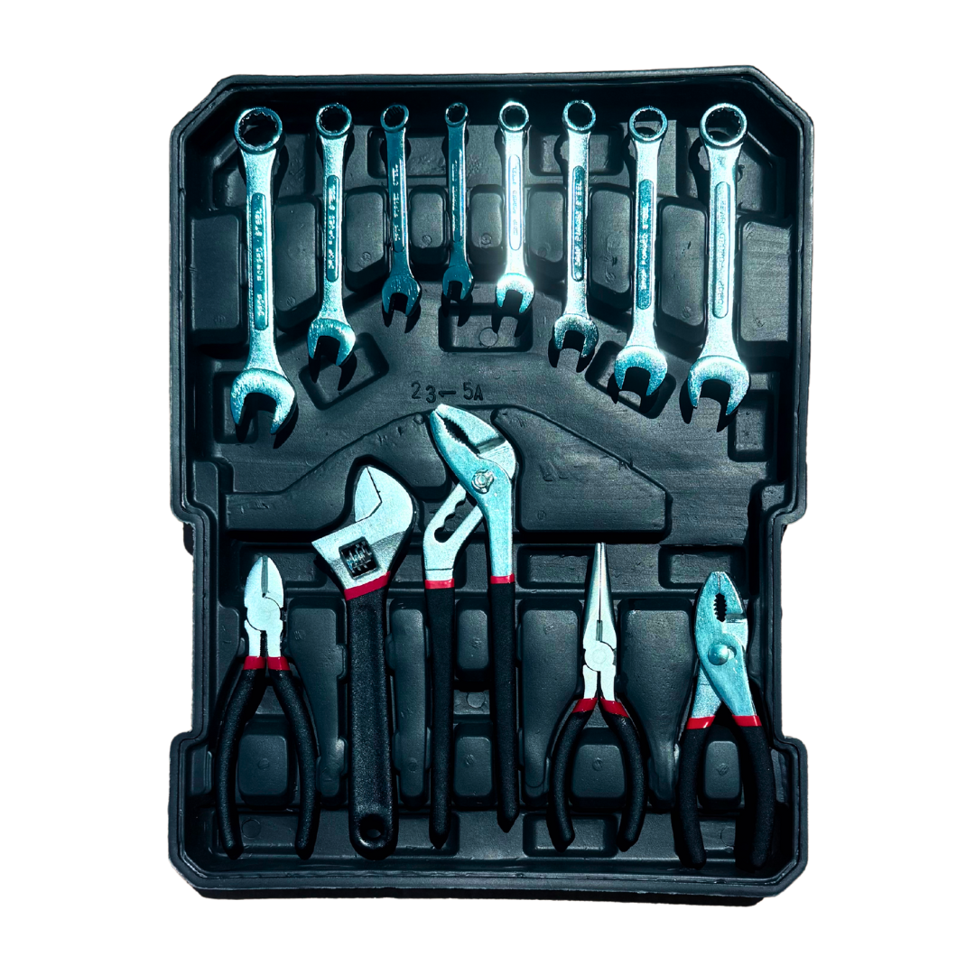 Γερμανική εργαλειοθήκη WerkBull Germany® με εργαλεία - 1050 τεμάχια από χάλυβα χρωμίου-βανάδιου 2024