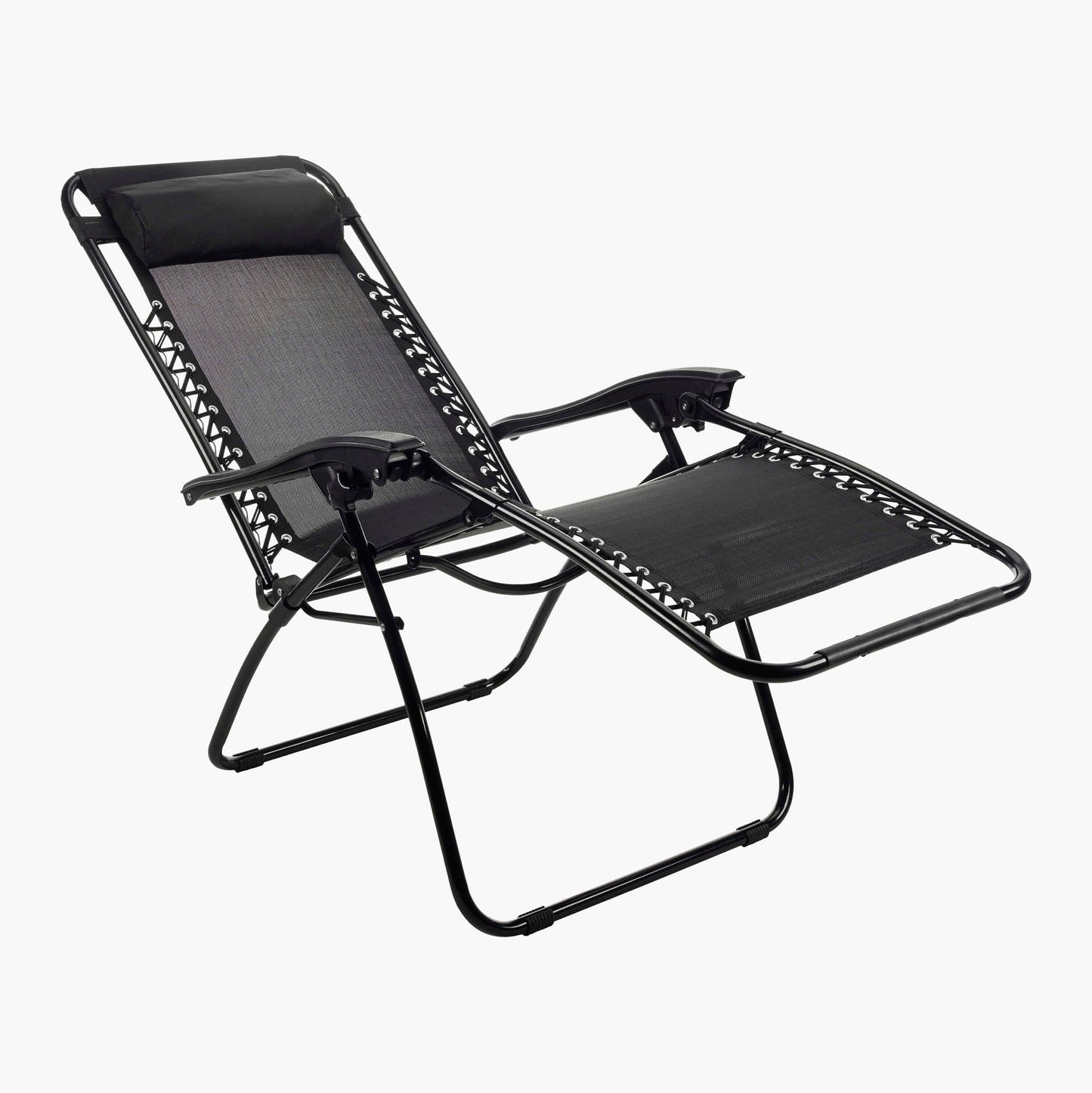 Πτυσσόμενη Καρέκλα/Ξαπλώστρα + ΔΩΡΟ Μαξιλάρι & Βάση για Κινητό & Ποτό