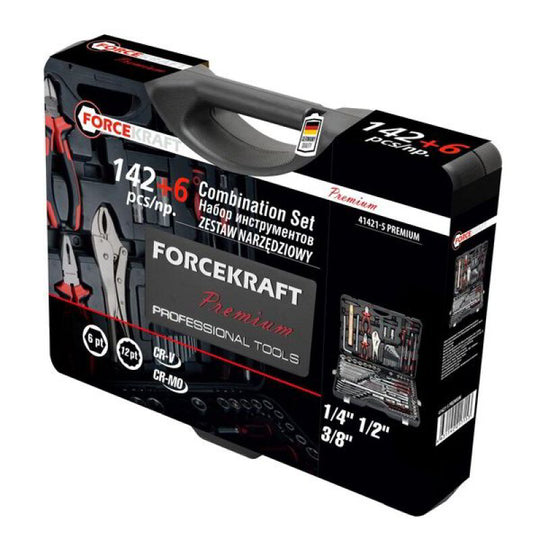 ΘΉΚΗ ΕΠΑΓΓΕΛΜΑΤΙΚΏΝ ΕΡΓΑΛΕΊΩΝ ROCK FORCE PREMIUM (GEDORE) 142 + 6 ΤΕΜΆΧΙΑ