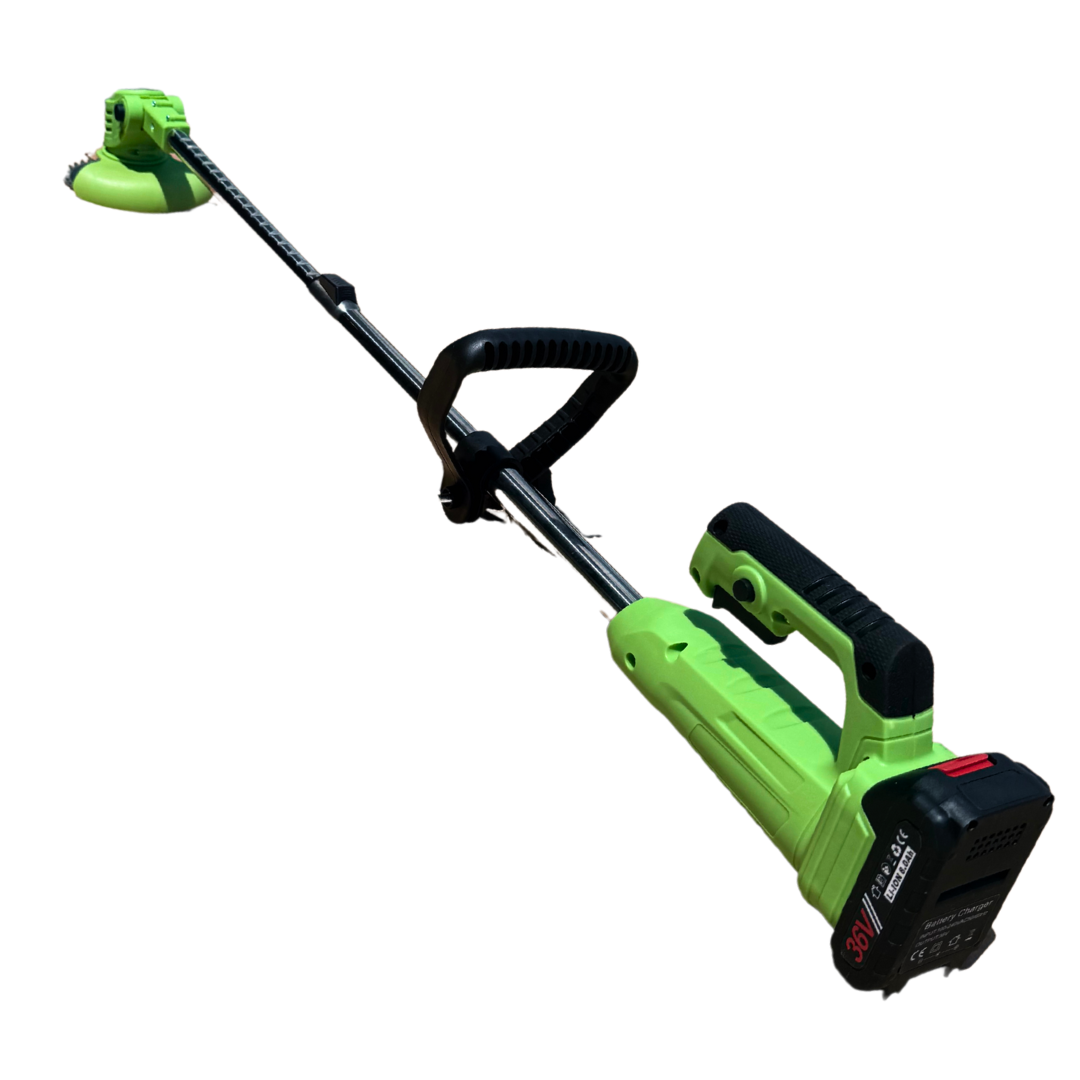 Χλοοκοπτικό μπαταρίας /36V 8Ah/ Χλοοκοπτική μηχανή με 2 μπαταρίες + 8 δώρα