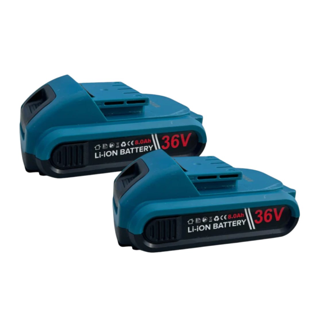 Γερμανικό κρουστικό κατσαβίδι 35h και δύο μπαταρίες 36v 8ah