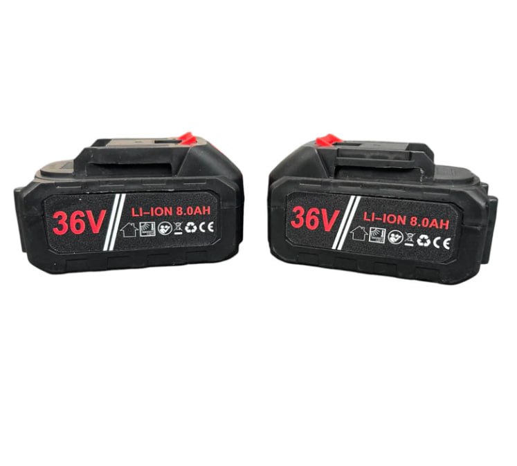 Γερμανικό Επαναφορτιζόμενο Αλυσοπρίονο Brushless 25cm με Αυτόματη Λίπανση και Οθόνη Επίπεδου Μπαταρίας + Δύο Σκληρυμένες Αλυσίδες