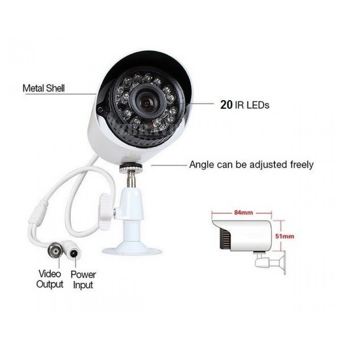 Σετ Συστημάτων Παρακολούθησης Lylu με 4 ΚΑΜΕΡΕΣ FULL AHD

