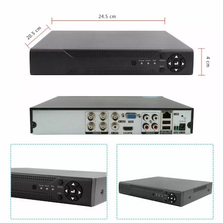 Σετ Συστημάτων Παρακολούθησης Lylu με 4 ΚΑΜΕΡΕΣ FULL AHD

